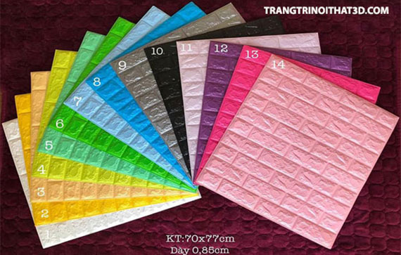 Tong hop mau sac cua xop dan tuong 3d