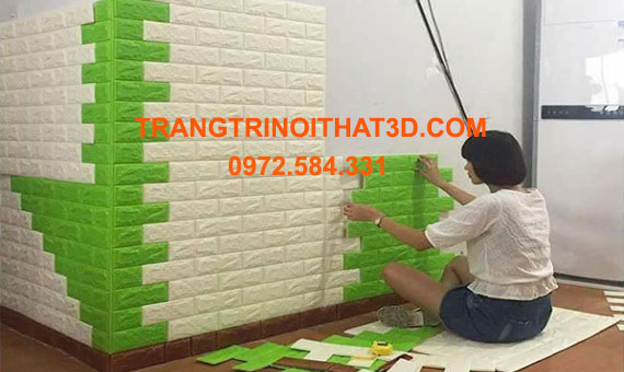 Thi cong don gian voi xop dan tuong 3d