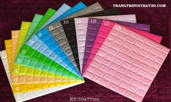 xop dan tuong 3d gia gach loai 1