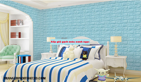xop dan tuong 3d mau xanh anh ngoc