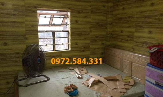 Xop dan tuong 3d van go phong ngu